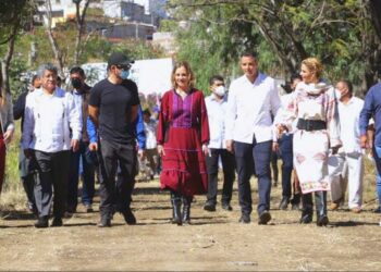 En presencia de la Dra. Beatriz Gutiérrez Müller, anuncian AMH y titular de SEDATU construcción del Archivo General Agrario