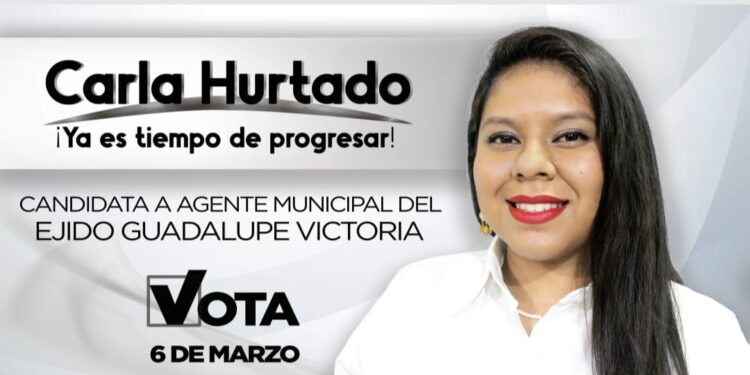 Joven candidata va contra la marginación