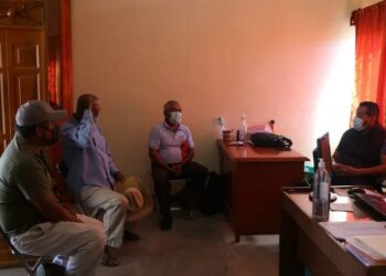 Antorchistas de Monte del Toro afectados por la minería