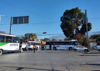 Bloqueo en diferentes puntos de la ciudad de Oaxaca