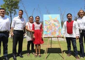 Presentan AMH e IMM imagen oficial de Julio, mes de la Guelaguetza 2022