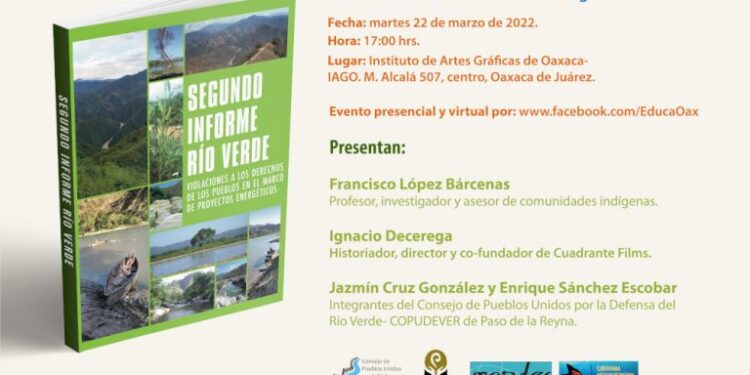 Presentación del informe río Verde: Violaciones a los derechos de los pueblos en el marco de proyectos energéticos