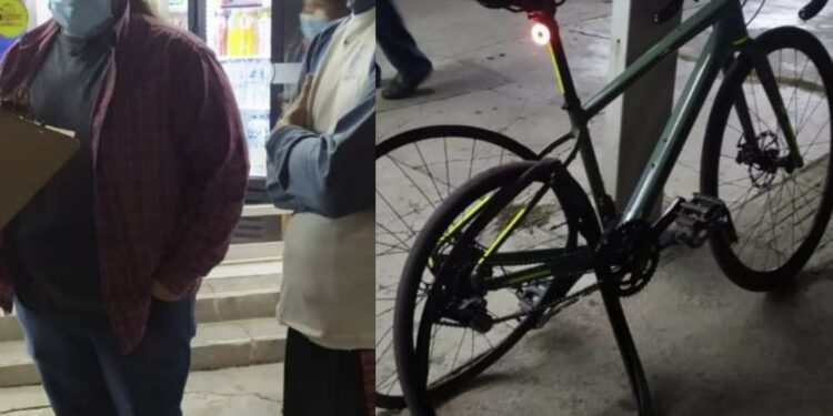 «Te atropellé porque me provocaste» le grita automovilista a ciclista en Oaxaca