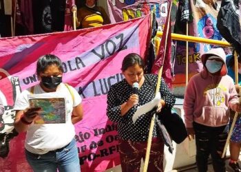 Anuncian mujeres magonistas afiliadas al Consejo Indígena Popular de Oaxaca Ricardo Flores Magón, marcha este 8 de marzo