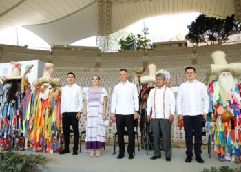 Presentación de la Guelaguetza 2022.