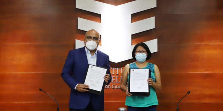 Suscriben IEEPCO y CORTV convenio para realización de debates