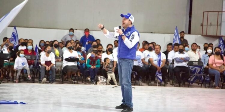 Naty Díaz tiene las mejores propuestas: Marko Cortés