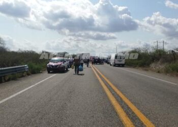 Bloqueos carreteros en el Istmo