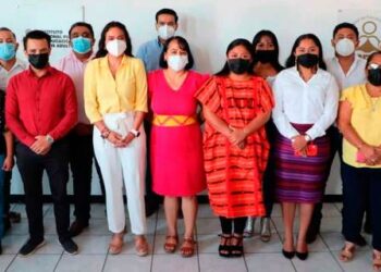 Signan convenio de colaboración titulares del IEEA Oaxaca y la SEPIA