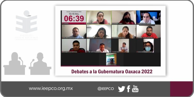 Todo listo para debates a la gubernatura de Elecciones 2022