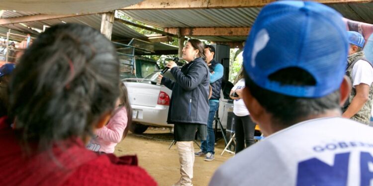 Loxicha se suma a Naty Díaz y pide que el 7 de junio regrese como gobernadora