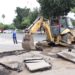Corte de circulación por rehabilitación de drenaje sanitario
