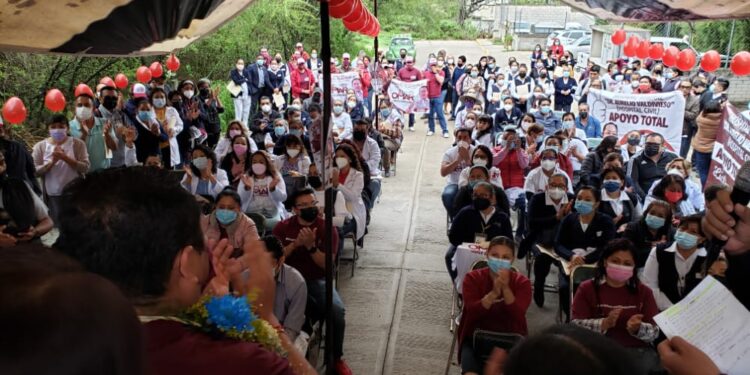 Omar Jesús López Sánchez culmina gira en la Mixteca