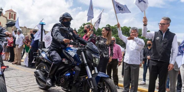 Municipio capitalino duplica el número de sus unidades de motor para la seguridad pública