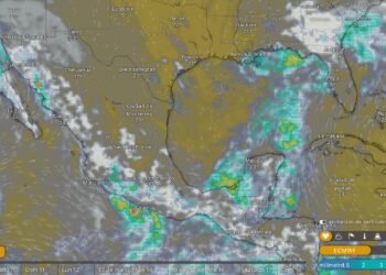 Lluvias puntuales intensas en Chiapas, Oaxaca y Guerrero.