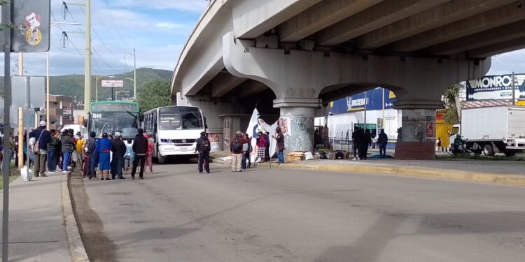 Bloqueos activos en el estado de Oaxaca