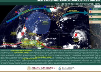 Lluvias puntuales intensas En Sinaloa, Nayarit, Jalisco, Oaxaca, Chiapas y Veracruz.