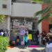 Egresados del UPN realizan bloqueo en la Colonia Reforma