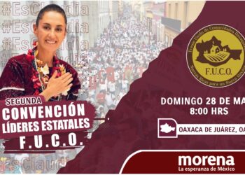 Anuncia FUCO 2a. Convención Estatal en la capital Oaxaqueña
