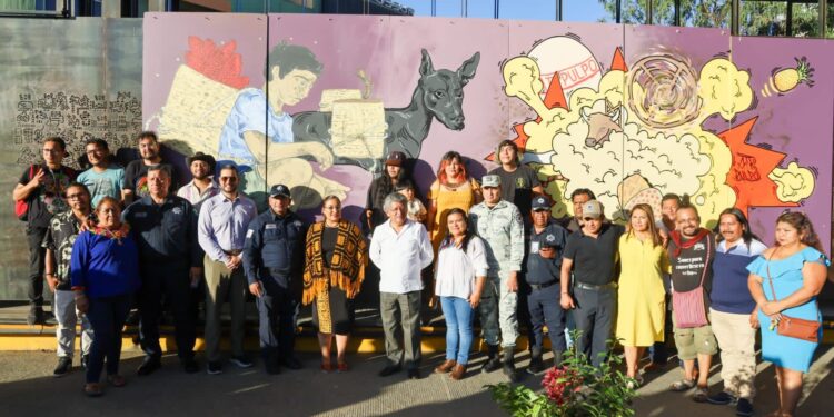 SESESP impulsa la dignificación de la Central de Abasto con trabajo comunitario, arte y cultura