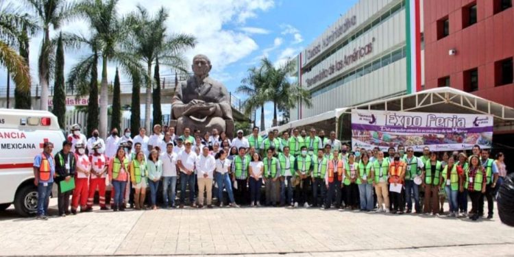 Secretaría de Administración participa en Segundo Simulacro Nacional 2023