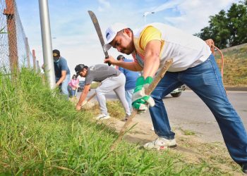 Tequios Bienestar fomentan mediante el trabajo comunitario espacios dignos y seguros