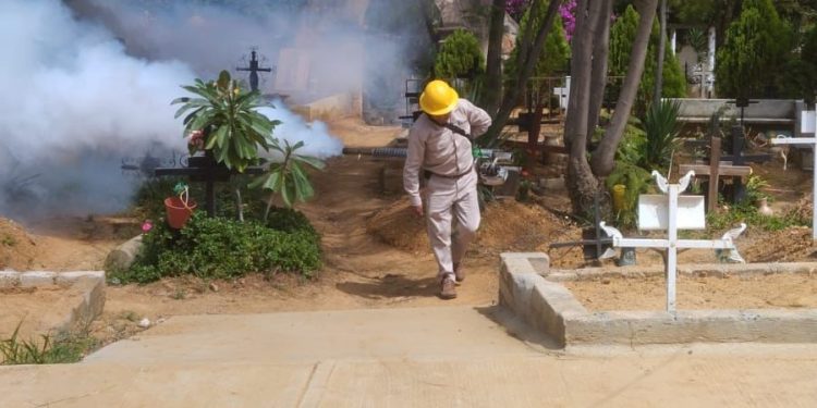 Contabiliza SSO mil 400 casos de dengue