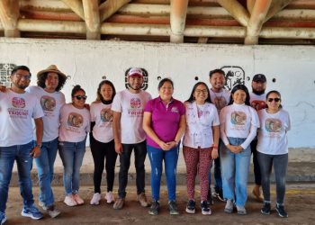 Encabeza Gaby Díaz, Presidenta Municipal de San Jacinto Amilpas dos importantes tequios