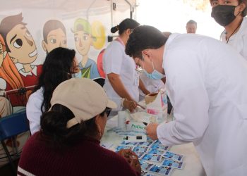 Encabeza Gaby Díaz, la Segunda Jornada de Salud en San Jacinto Amilpas