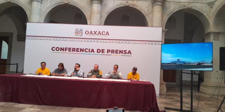 El incendio forestal en San Lucas Quiaviní, controlado en un 100 por ciento