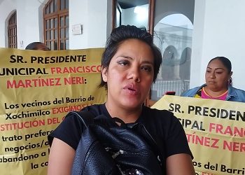 Vecinos del Barrio de Xochimilco exigen destitución de COMVIVE
