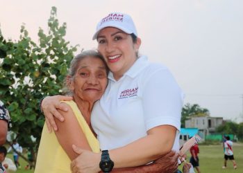 Se gana Miriam Vázquez el cariño de la gente  