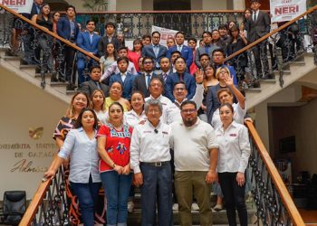 En Oaxaca de Juárez, cada vez más jóvenes apoyan y comparten las propuestas de Francisco Martínez Neri