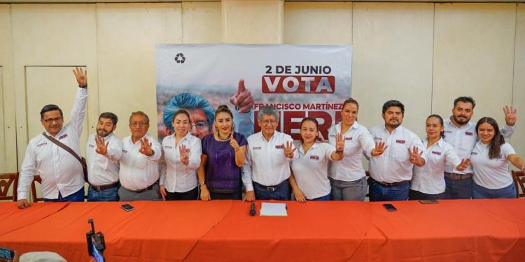 Campaña optimista por gran aceptación: Martínez Neri