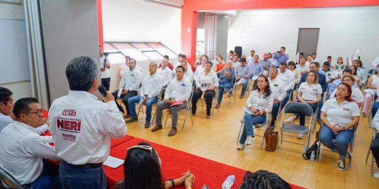 Recalca Martínez Neri trabajo colaborativo para atender necesidades de infraestructura en la capital