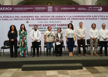 Ofrece Gobierno de Oaxaca disculpa pública a familiares del periodista Gustavo Sánchez