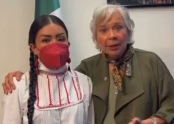 Desesperada por la debilidad de sus argumentos juridicos,  saxofonista María Elena Ríos ahora busca politizar su caso