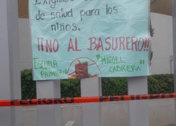Con toma de CD. Administrativa exigen clausura de basurero clandestino