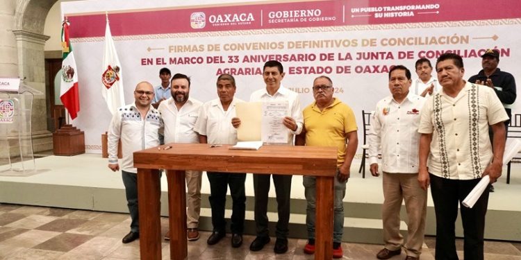 Junta de Conciliación Agraria abona a la paz y gobernabilidad de Oaxaca: Salomón Jara