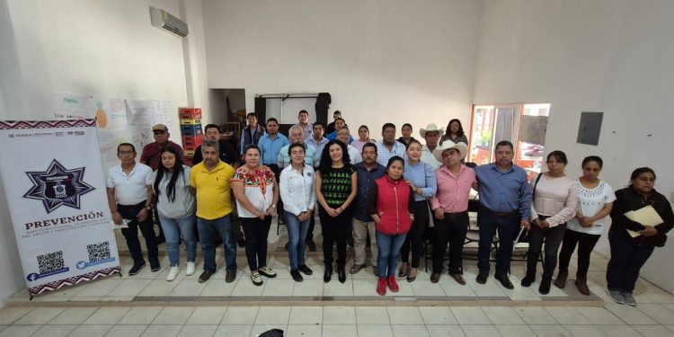 Impulsa SSPC la Prevención para la Construcción de Paz en Cuicatlán