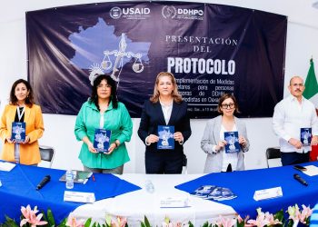 Presenta DDHPO el Protocolo de Implementación de Medidas Cautelares para Personas Defensoras de Derechos Humanos y Periodistas en Oaxaca