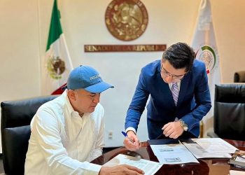 Se registra Nino Morales como Senador de la República