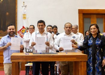 Oficializan en Oaxaca creación de la Universidad de la Seguridad Pública y Paz Social
