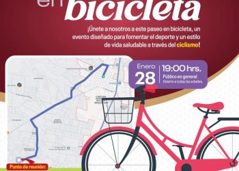 Santa Cruz Xoxocotlán se une a la lucha contra el cambio climático con el «Paseo nocturno en bicicleta»