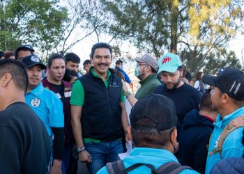 Se suman vecinos de Lomas de San Jacinto a los Tequios Vecinales
