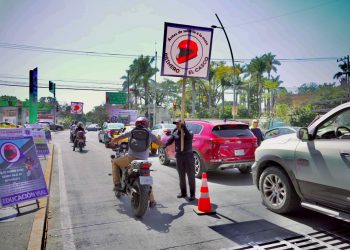 Inicia campaña de sensibilización sobre el uso correcto del casco en motociclistas